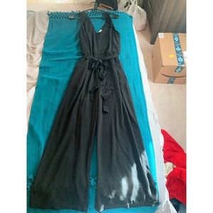 Black Wide Leg Jumpsuit